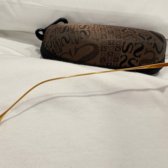 NEW! DITA HEARTBREAKER 22025-C-BRN-GLD;  GOLD & BROWN FRAME W/ GOLD FLASH LENS - Picture 7 of 8